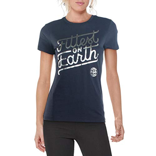 Reebok Crossfit Fittest On Earth Tee, Heritage Navy, 2XS
