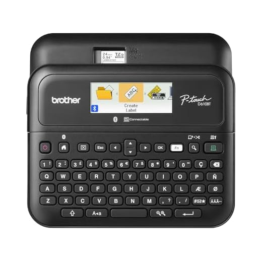 Brother P-touch PT-D610BT Connected Label Maker