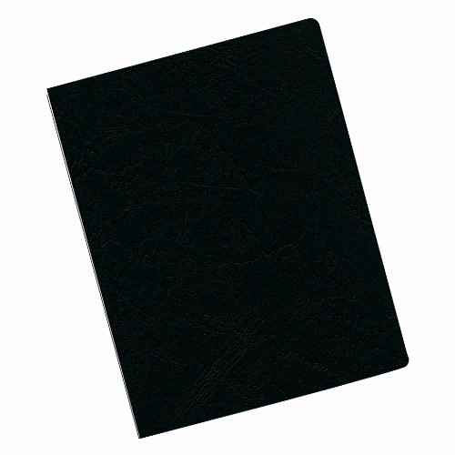 Fellowes Classic Grain Presentation Covers, Oversize, Black, 200 Pack (52138) #TOP3