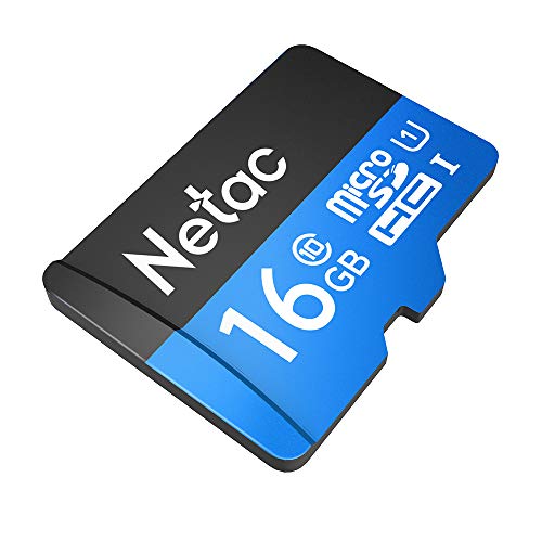 Cartão Memória MicroSD 16GB 80MB/s Netac c Adap