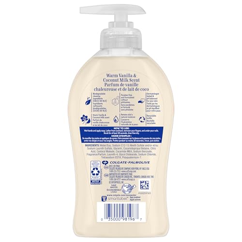 image for Softsoap Warm Vanilla & Coconut Milk Scent Liquid Hand Soap, Moisturiz