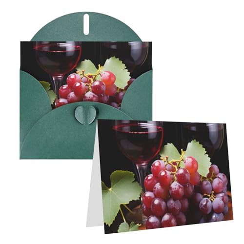 Cartes de remerciements couleur vin rouge pour écrire vos messages de vœux