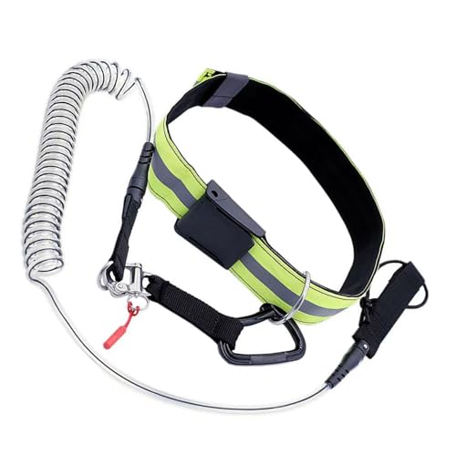 mioosho Surfing Leash with Comfortable Grip Handle for Kayak Surfboards Leash Paddleboard Leash for Water Sport Enthusiasts