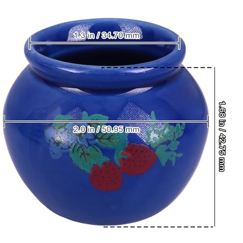FUJI Dappen Dish Cerámica para Acrílico con Tapa miniatura 2