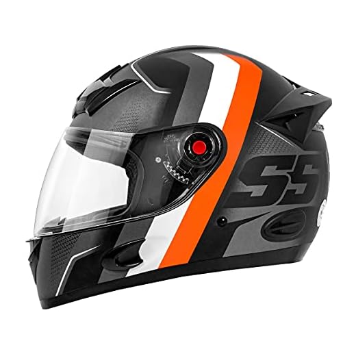 Capacete Mixs MX5 Super Speed Fosco 60 Cinza/Laranja
