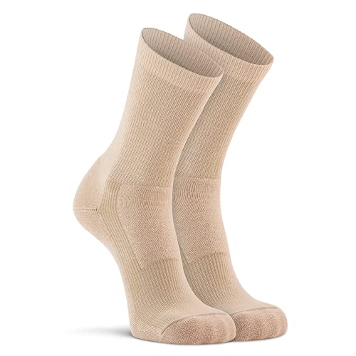 Image of Fox River Wick Dry Walker Women's Athletic Crew Socks, Lightweight Cushioned Sports Socks with Moisture Wicking Fabric