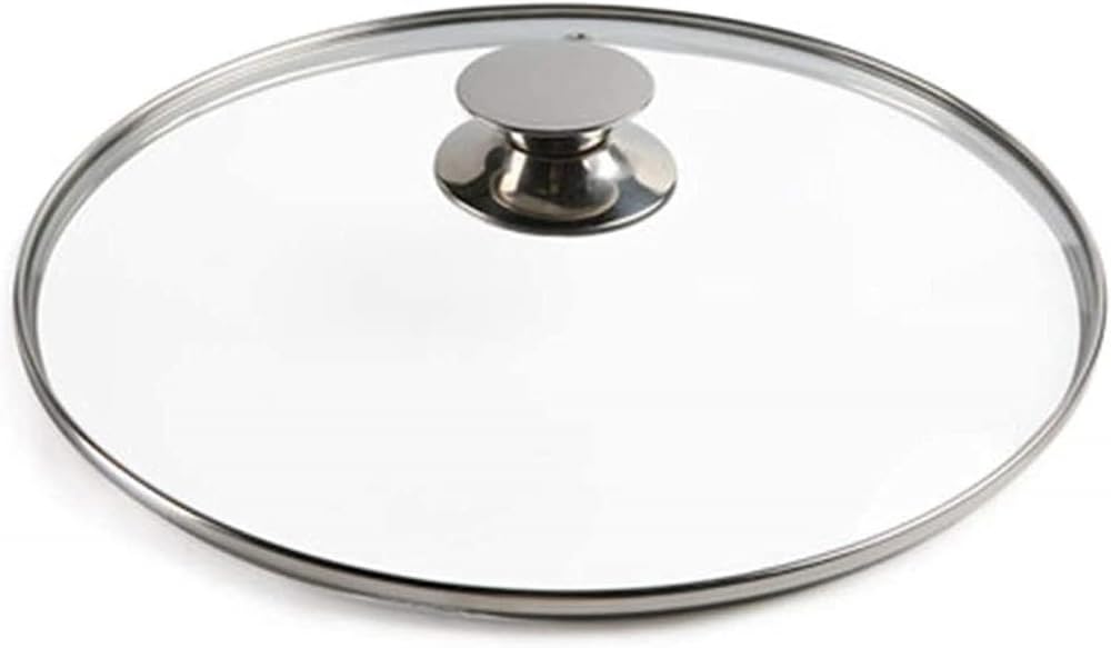 Couvercle de rechange pour casseroles, couvercle en forme de dôme pour wok, en verre, pour de nombreux ustensiles de cuisine, pratique, 36 cm