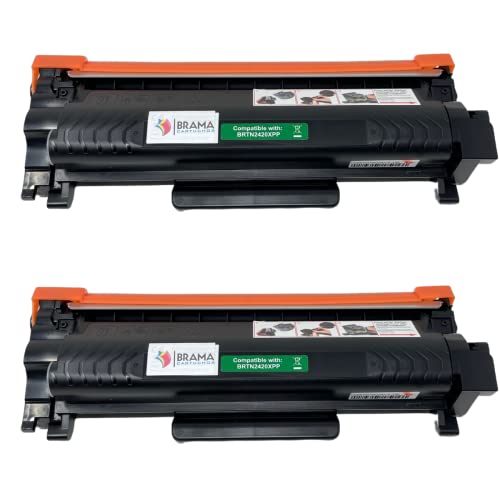 Pack de 2 Cartuchos de Tóner Tn2420 XL   Doble Capacidad 6K
