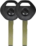 Performance PFM-986184 Pair Uncut Transponder Ignition Car Key Chip 44 PCF7935 for Various BMW Models
