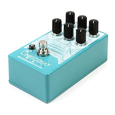 EarthQuaker Devices Organizer V2 Polyphonic Organ Emulator Pedal with Patch Cables
