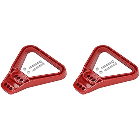 ChengyuWei 2PCS 350A Battery Winch Trailer Quick Connector Handle, Winch Connector Battery Handle Puller, Battery Quick Connector Kit, for Solar Panels Dual Battery System (Red) Cover
