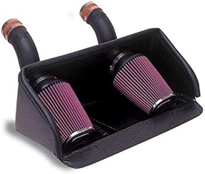 K&N Cold Air Intake Kit: High Performance, Guaranteed to Increase Horsepower: 50-State Legal: Fits 1995-1998 DODGE (Viper)57-1508