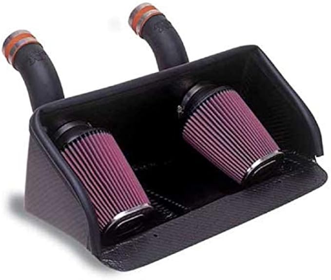 K&N Cold Air Intake Kit: Increase Acceleration & Engine Growl, Guaranteed to Increase Horsepower up to 13HP: Compatible with 8.0L, V10, 1995-1998 DODGE (Viper), 57-1508