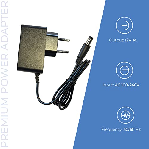 LEYF Adattatore di Alimentazione 12V DC 1A, AC