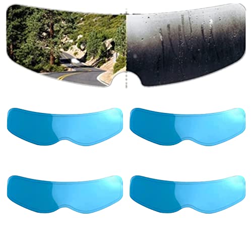 Ming Zhen Photochromic Anti-Fog Helmet Film, Anti-Fog Or Rain Helmet Film,Proof And Anti-Fog Clear Visor Helmet Lens Sticker Shield Film For Most Motorcycle (Rain-Proof,2Pcs) #TOP1