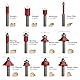 CSOOM 25-teilige professionelle Holzbearbeitung Router Bit mit Hartmetall-Trimmer, Holzbearbeitung Werkzeuge