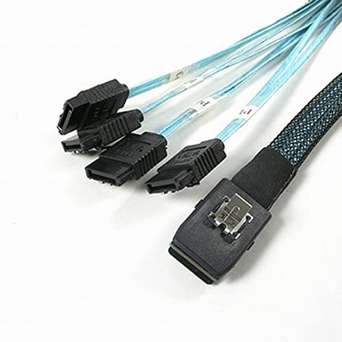 Cable interno Mini SAS SFF-8087 a 4 SATA 6Gbps miniatura 6