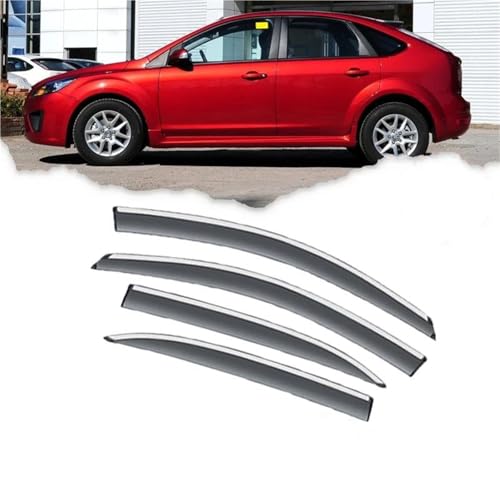 Déflecteurs de vitre pour Ford Focus MK2 garniture profilée haute finition 2005