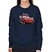 Disney Christmas Cars Lightning McQueen Off Road - Sudadera para mujer Azul azul marino L