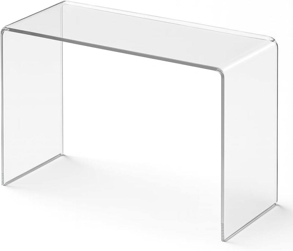 Clear Acrylic Display Risers- Premium Shelf Riser Display Stands and Plinths - Hoverstand- Made in UK (6mm-thick-40-10-15cm, Max Load 1.6kg)