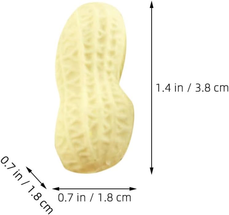 jojofuny 30pcs Multi Function Peanut Erasers for Office and School Adorable Food Shaped Pencil Erasers Gift Bright Colors Lightweight and Portable for Students and Party Favors