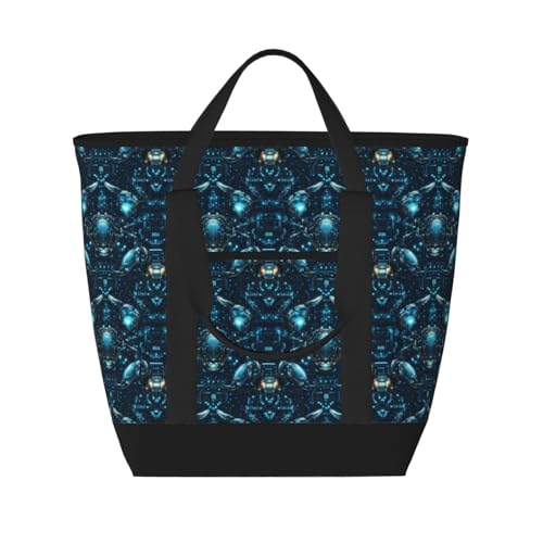 Sacs de courses isolants contre la chaleur grand sac d'épicerie isotherme réutilisable