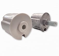 Teletoldo 60 mm Awning Bushings | Set of 2 Corner Guards (Machine + Pivot) | Compatible with 13 x 13 Square | Metal + Reinforced Plastic | Professional Replacement