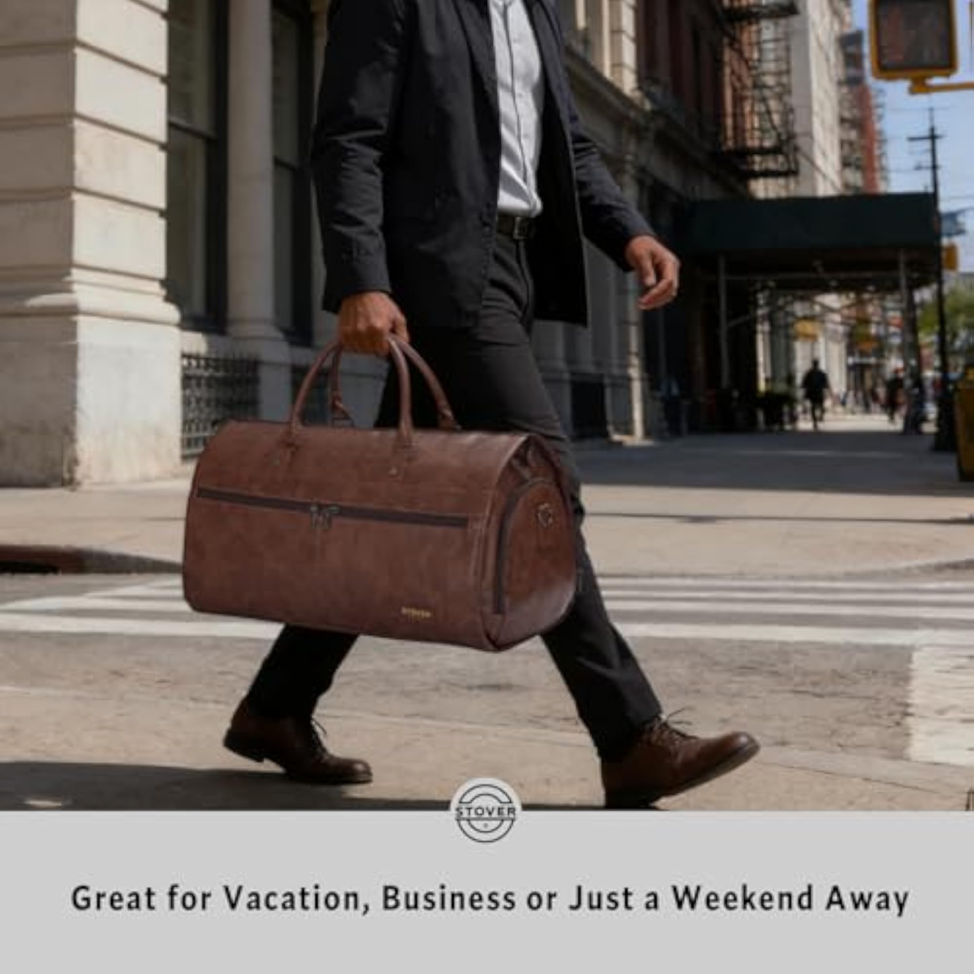 Garment Travel Duffle Bag, Large 2-in-1 Convertible