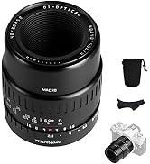 TTARTISAN 50mm F1.4 Obiettivo Tilt Full Frame Per Sony E - Lente Manuale Con Inclinazione 8° Per A7, A6000, NEX, Effetto Miniaturizzato
