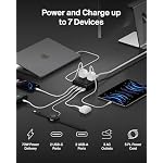 Belkin 70W GaN 7 in 1 Charging Station, 3X AC, 2X USB A, & 2X USB C Ports - Image 2
