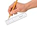 Westcott 10561 Acrylic Clear Ruler, 6 in