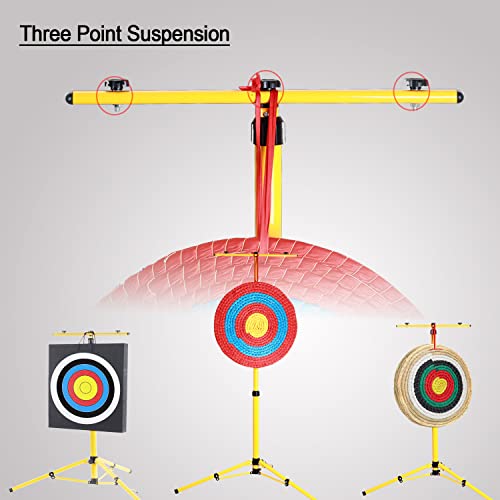 Vnaker Folded Archery Target Stand For Straw & Point Bag Archery Target - Easy To Carry #TOP3