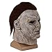 Utaomld Unisex Mask Micheal Myers Costume Halloween Horror Kills Costumes Adult Teens Mask Full Head with Wig Eye Glowing Scary Masquerade Cosplay Party Props