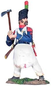 Amazon.com: French Light Infantry Sapper #1, Napoleonic Wars Toy ...