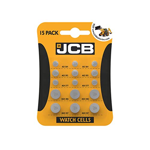 S9715 JCB Coin Cell Mix Batteries - Pack of 15