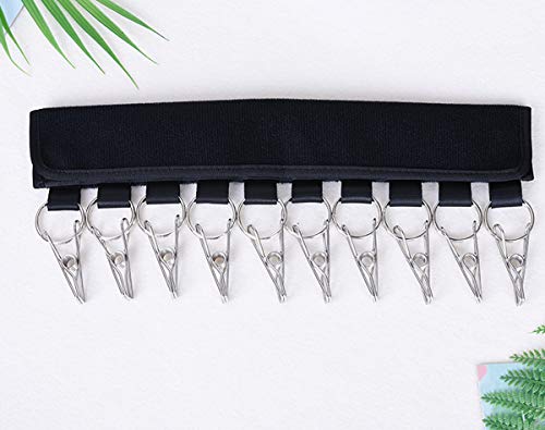 LEKUSHA 4 Pack Cap Organizer Hanger, 10 Baseball Cap Holder, Hat Organizer for Closet - Change Your Cloth Hanger to Cap Organizer Hanger - Keep Your Hats Cleaner Than a Hat Rack - Black