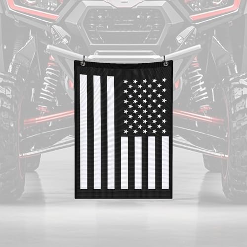 [Heavy-Duty] UTV Rear Trash Mesh Organizer & Trash Bag | Hose-Dow...