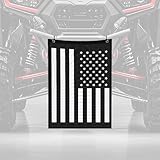 [Heavy-Duty] UTV Rear Trash Mesh Organizer & Trash Bag | Hose-Down Washable Design...