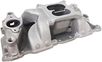 Racing Power R1110 1955-95 Sb Chevy V8 Aluminum Dual Plane Intake Manifold Cool Gap Style
