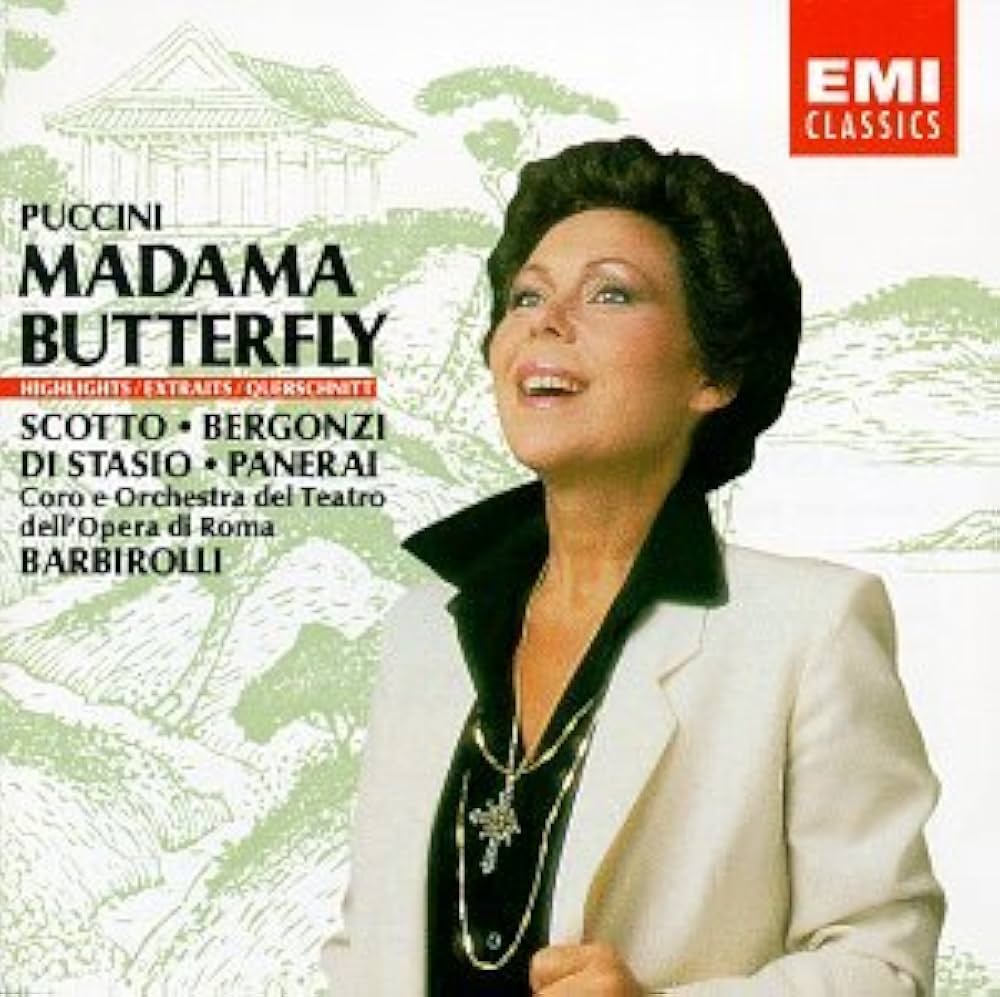 【中古】 Puccini；Madama Butterfly Scotto ,Bergonzi ,OrchRome ,Barb Giacomo Puccini, Herbert von Karajan, Wiener Philharmoniker