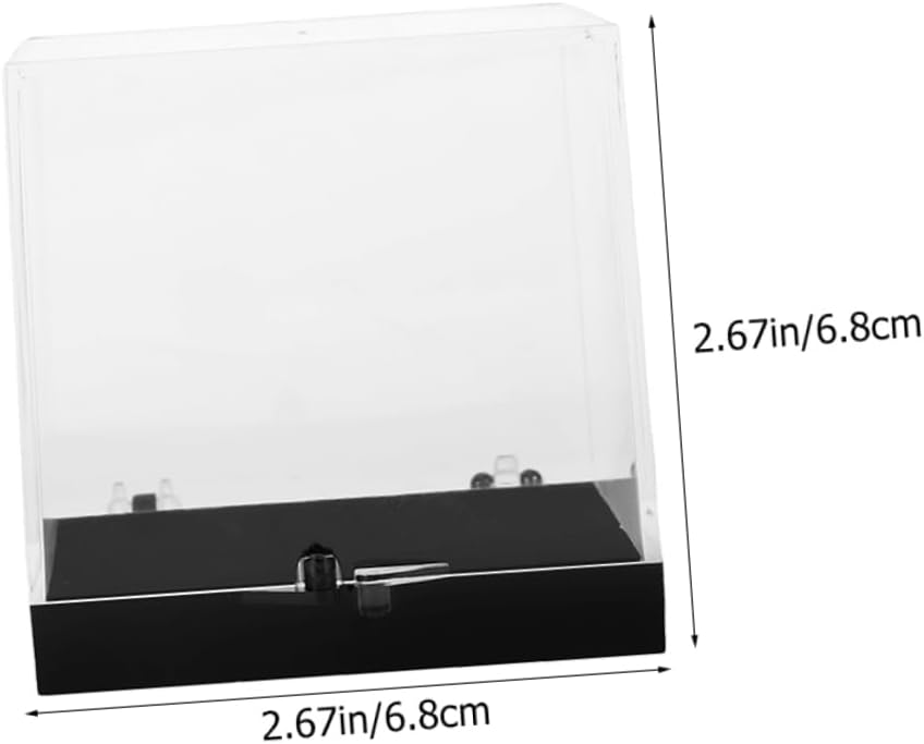 Elegant Rock Showcase Box Specimen Holder Mineral Display Cabinet for Collection Display