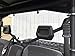 A&S AUDIO AND SHIELD DESIGNS 2016-2022 CAN-AM DEFENDER REAR 1/4 STANDARD POLYCARBONATE WINDSHIELD