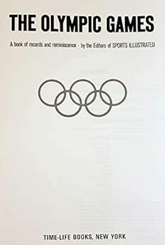 Hardcover THE OLYMPIC GAMES A Book of Records and Reminiscence Book