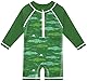 Baby Langarm UV Shirt mit Reißverschluss UPF 50+ Rundhals Badebekleidung Krokodil 12-18 Monate
