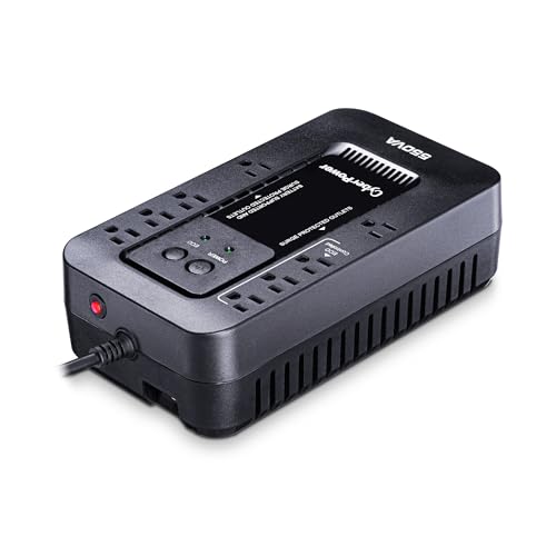 CyberPower EC550G Ecologic UPS Battery Backup and Surge Protector - image 5