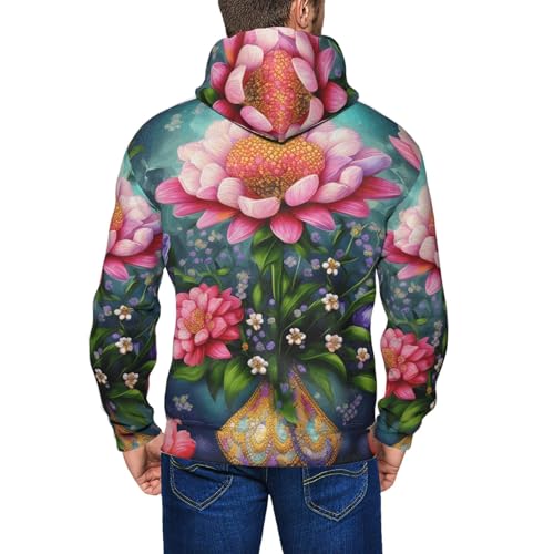 Sweat à capuche décontracté pour homme chaud pour mi-saison et hiver - 7