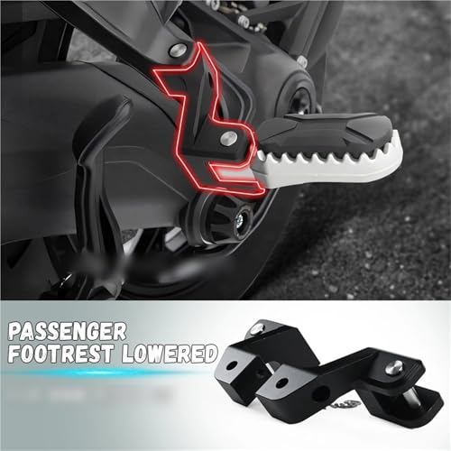 Kit d'abaissement de repose-pieds passager pour R1300GS 2023 - 5