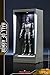 HotToys MMSC006 Iron Man 3 Mark II with Hall of Armor Miniature Action Figure Toy, 12cm