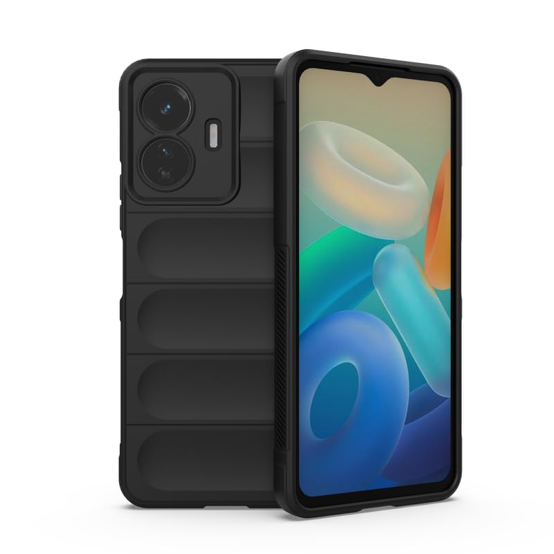 Cascov 360 Protection Back Case Cover for iQOO Z6 Lite 5G, Matte Soft Flexible Liquid Silicone Case with Camera Protection Designed for iQOO Z6 Lite 5G - Black (B0CS3LW3YK) Amazon Price History, Amazon Price Tracker