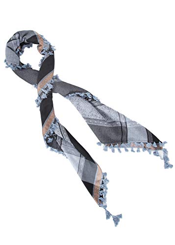 Image of Merewill Cotton Shemagh Tactical Desert Wrap Keffiyeh Head Neck Arab Scarf For Men 49 inchx49 inch
